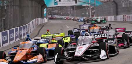 ¿Cuál fue el circuito que recorrió la comitiva de IndyCar en Buenos Aires?