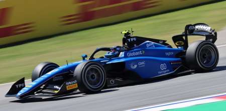 F2: Colapinto culminó 11° en el Sprint de Barcelona ganado por Martins