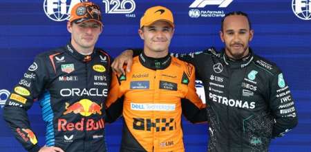 F1: con Norris y Verstappen adelante, así se largará el GP de España