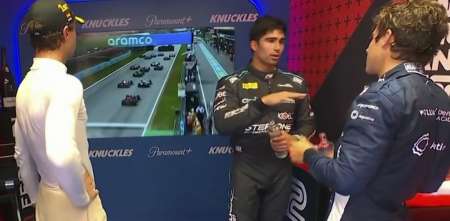 F2: ¡Imperdible! El diálogo entre Colapinto y Correa antes de subir al podio en Barcelona