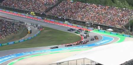 F1: Russell y una impecable largada para ubicarse primero