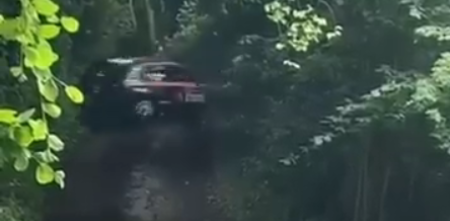 Jos Verstappen sufrió un fuerte accidente durante una competencia de Rally