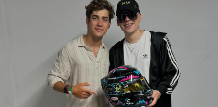 "A ciegas me ayudaste a seguir luchando por mi sueño", el sentido mensaje que le dedicó Colapinto a Bizarrap