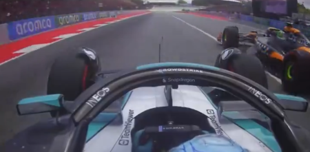 F1: ¡A bordo! Así se vivió la espectacular largada de Russell desde adentro