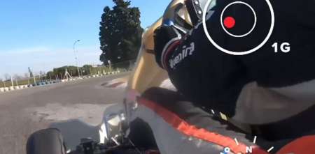 Espectacular cámara a bordo de Rossi en el Kartódromo de Buenos Aires