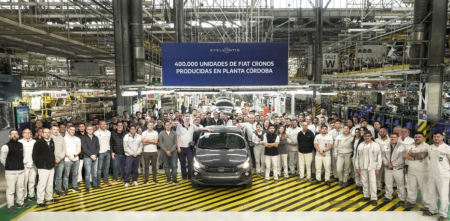 Récord de Fiat Cronos: llegó a la unidad N° 400.000