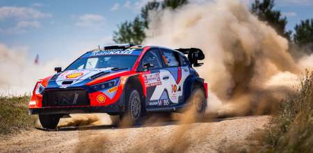 WRC: Ott Tänak arrancó adelante en el Rally de Polonia