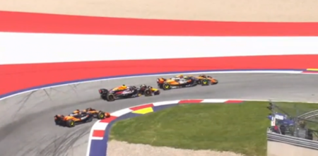 F1: la lucha entre Verstappen y los McLaren en el Sprint del GP de Austria