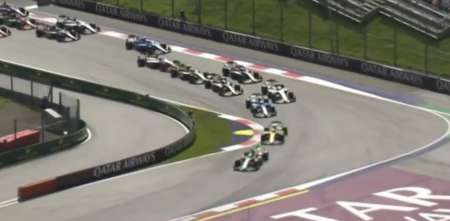 F2: la gran largada de Franco Colapinto en Austria