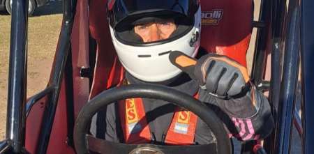 Leo Pernía probó un Midget