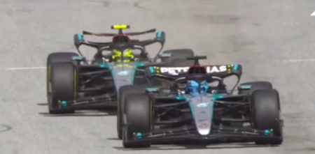 F1: el duelo entre Hamilton y Russell en el GP de Austria