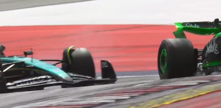 F1: el toque a Zhou Guanyu por el cual penalizaron a Fernando Alonso en el GP de Austria