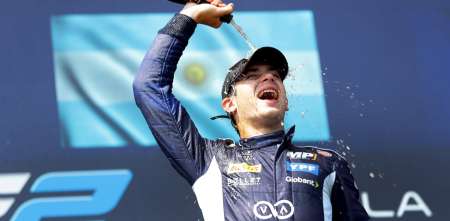 Juan Cruz Álvarez: “Me siento parte de lo que está viviendo Colapinto y me pone feliz por él”