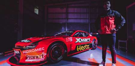 TC: Juan Cruz Benvenuti presentó su Chevrolet Camaro