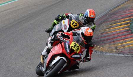 Marco Solorza P8 en el Motorland de Aragón