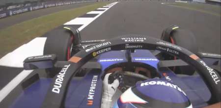 F1: ¡On board! Una vuelta rápida con Colapinto y el Williams en Silverstone