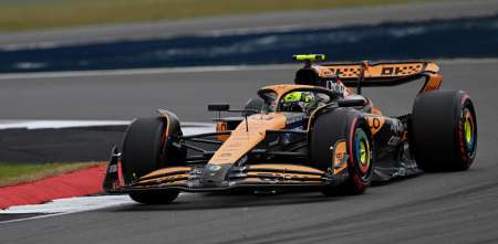 F1: Norris volvió a ser la referencia en el segundo entrenamiento en Silverstone