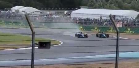 ¡Lo que no se vio! Así fue el sobrepaso final de Colapinto en el Sprint de la F2 en Silverstone