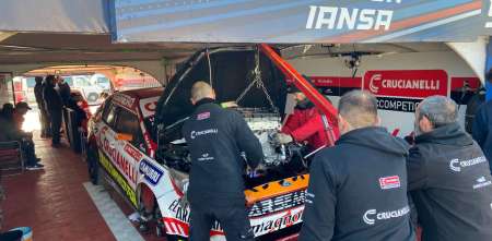 TN: malas noticias para Iansa, rompió motor en el entrenamiento