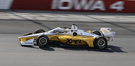 IndyCar: Scott McLaughlin ganó en Iowa, Canapino tuvo que abandonar