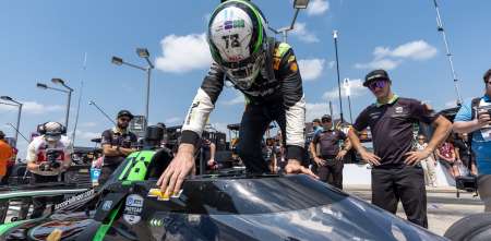 IndyCar: el Juncos Hollinger Racing recuperó el auto de Canapino y está listo para la carrera 2