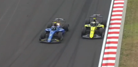 Colapinto sigue avanzando en el Sprint de la F2 en Hungría