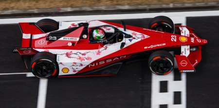 Fórmula E: Fenestraz llegó sexto, fue sancionado y quedó en el 14° puesto en Londres