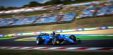 F2: Colapinto fue P13 en una Feature Race en Hungría en la que dominó la estrategia