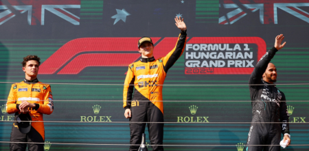 F1: Hamilton opinó sobre la maniobra de Verstappen que casi lo deja afuera del GP de Hungría