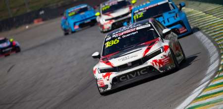 Guerrieri volvió a la victoria en el FIA TCR World Tour en Interlagos: "Cumplimos el objetivo"