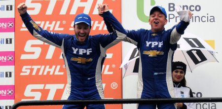 TC2000: la reacción de Canapino a su triunfo con Ortelli en los 200 Kilómetros de 2016