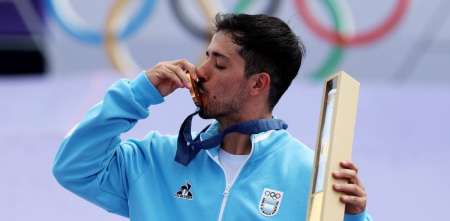 TC: Ortelli felicitó al Maligno Torres tras la medalla de oro en París 2024