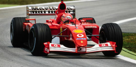 Subastarán un Ferrari F1 de Schumacher por 10 millones de dólares
