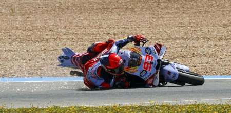 MotoGP: Marc Márquez, el piloto con más caídas en lo que va de la temporada 2024
