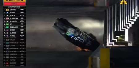 NASCAR: el espectacular choque de Josh Berry en Daytona