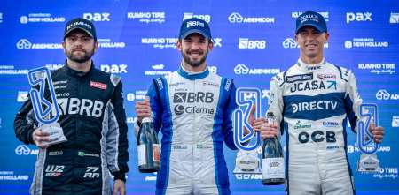 TCR South América: Reis-Pernía, dos de los protagonistas del podio de la 1ra final en Mercedes