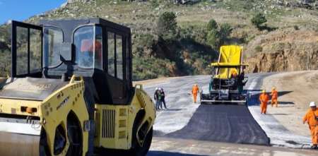 Balcarce: comenzaron a pavimentar las dos curvas modificadas