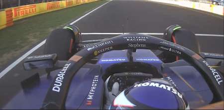 F1: Colapinto realizó una simulación de largada de cara a la definición del GP de Italia