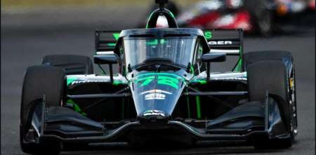 IndyCar: ¿Cómo le fue al auto que usaba Canapino en la clasificación de Milwaukee?