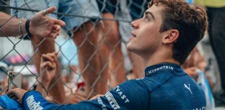 El hincha de Colapinto que se hizo viral en redes sociales