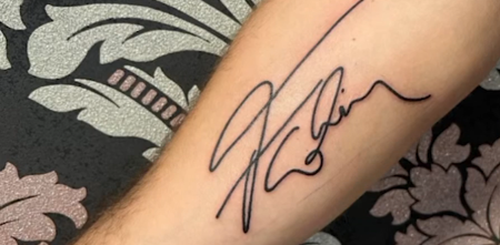 La historia del fanático que se hizo un tatuaje de Franco Colapinto