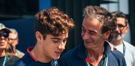 Aníbal Colapinto, tras el debut de su Franco en la F1: "Hizo un trabajo maravilloso"
