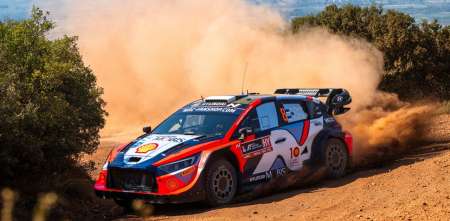 WRC: Tänak lidera el Rally Grecia tras la acción del viernes