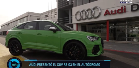 VIDEO: Audi mostró el flamante SUV RS Q3 en el Gálvez