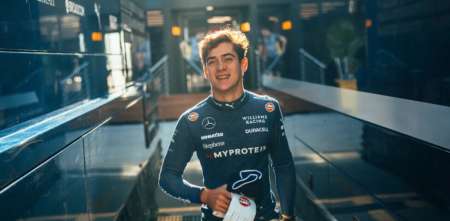 F1: el festejo de Colapinto tras avanzar a la Q3 en Azerbaiyán: "Ohhh vamos"