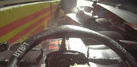 F1: los comisarios deportivos tomaron una decisión sobre el toque Sainz - Pérez