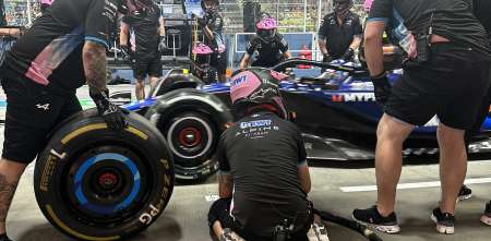 F1: la respuesta de Alpine a la equivocación de Colapinto en los boxes de Singapur