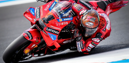 MotoGP: Bagnaia dominó la práctica en el GP de Emilia-Romaña