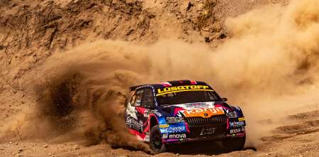 Rally Argentino: Pasten aprovechó una penalización a Nico Díaz y es líder en La Rioja