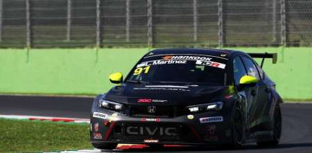 TCR Italy: Luciano Martínez terminó 7° en la segunda carrera en Vallelunga